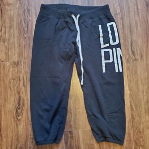 LAST CHANCE Victoria's Secret capri sweat pants